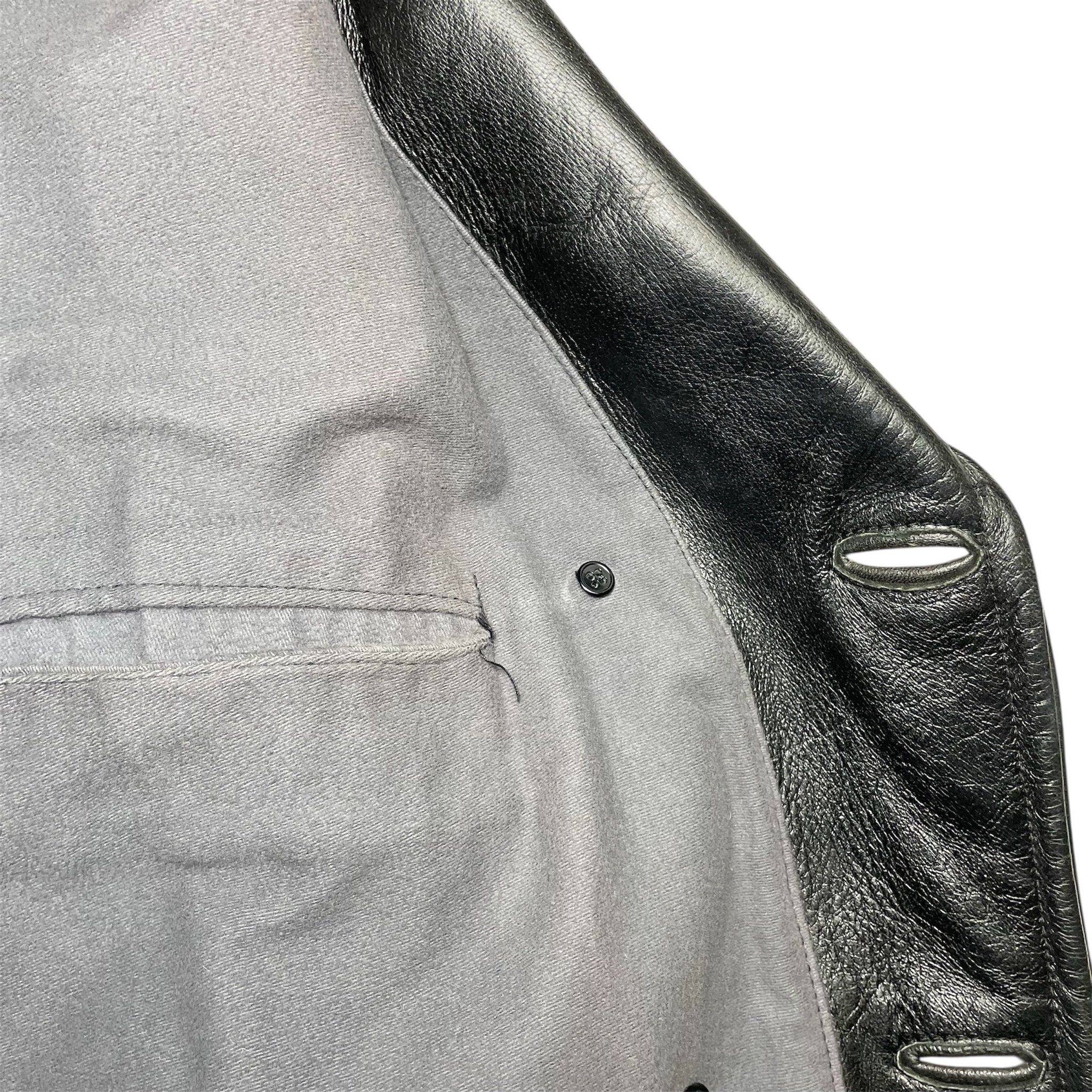 1950s Swedish Goatskin "Televerkets" Jacket by Anbro - Large