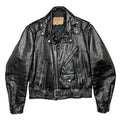 1960s Excelled Biker Leather Jacket - Medium