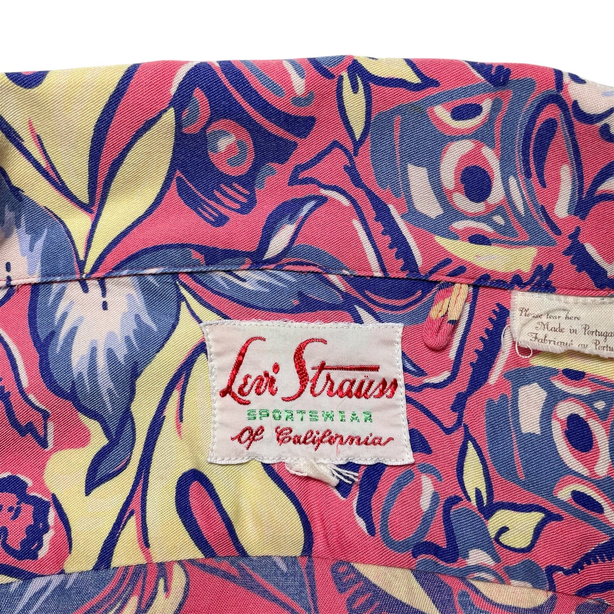 1950s Levi's Vintage Clothing Aloha Shirt - M/L