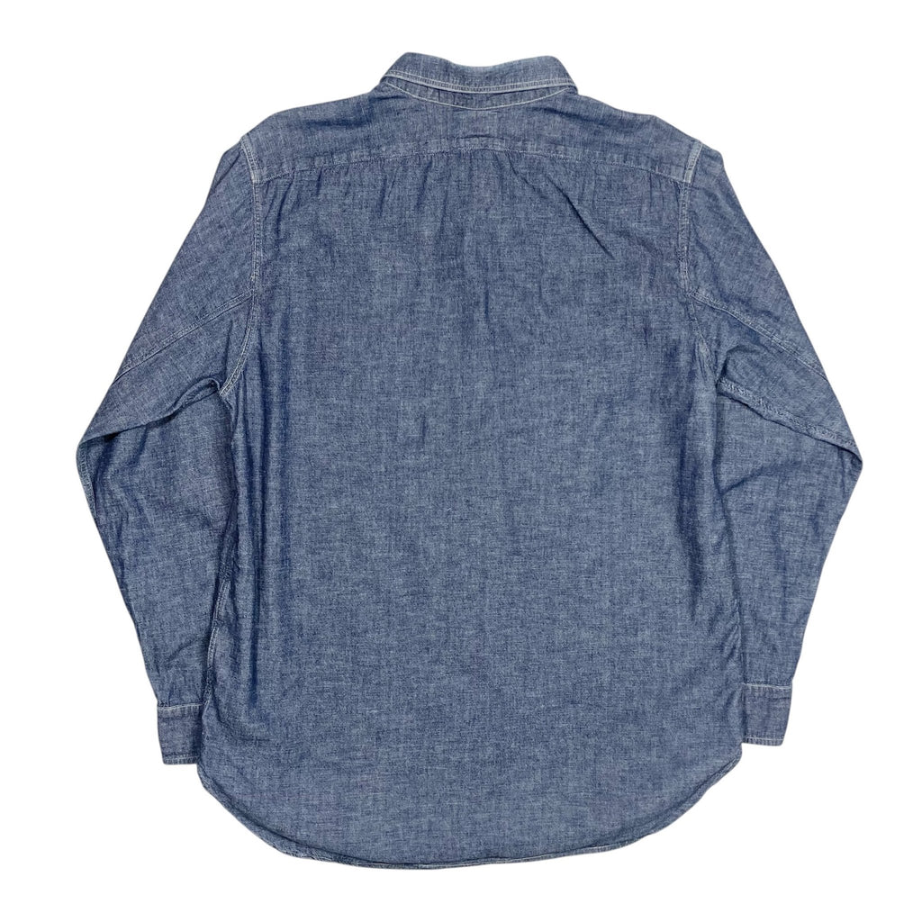 1920s LVC Sunset Chambray Shirt - Medium