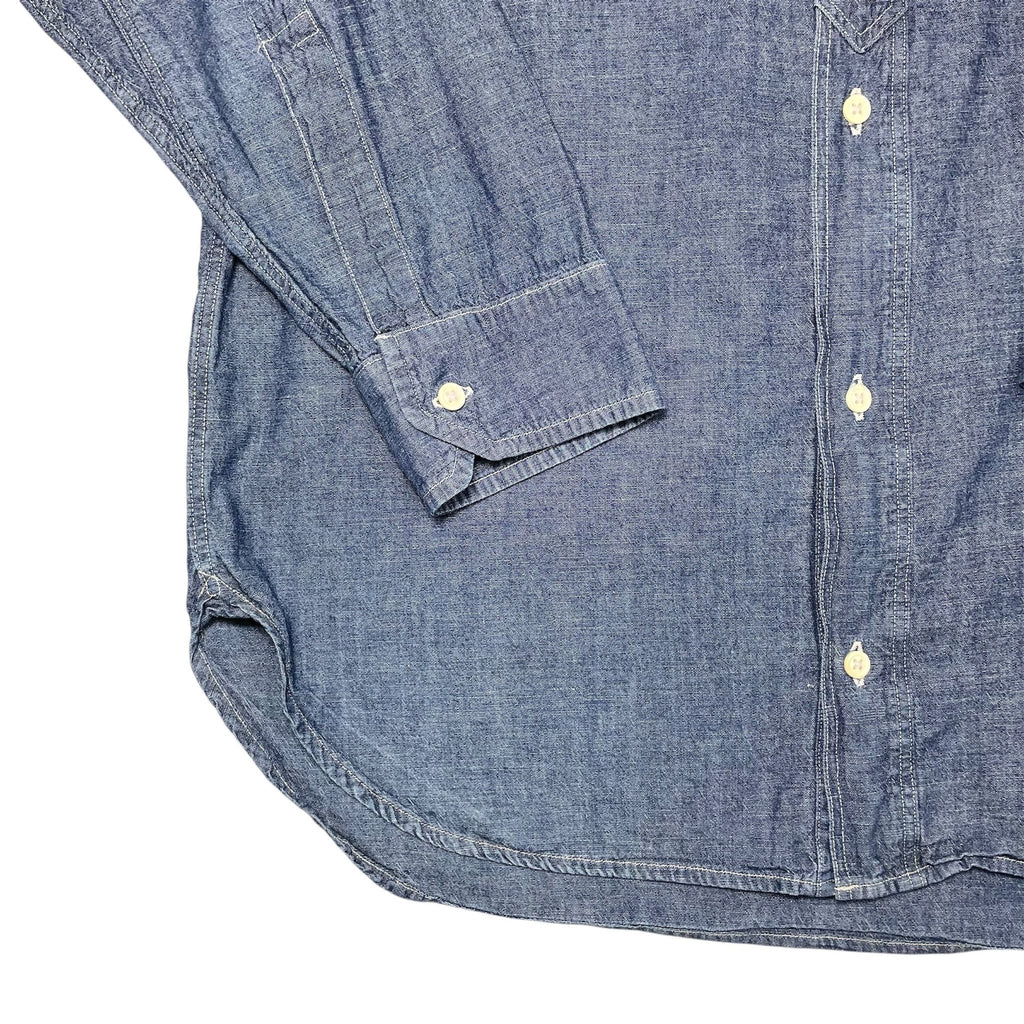 1920s LVC Sunset Chambray Shirt - Medium