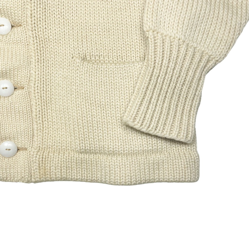 1940s College Letterman Knit Cardigan - M/L