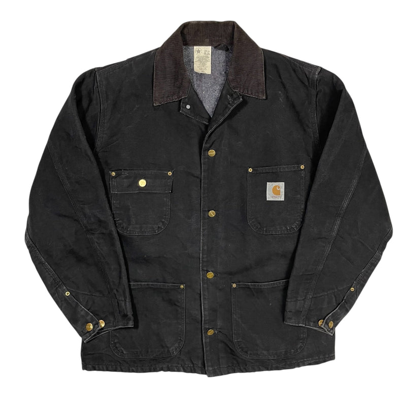 1990s Carhartt CB105 Blanket Lined Chore Jacket - M/L