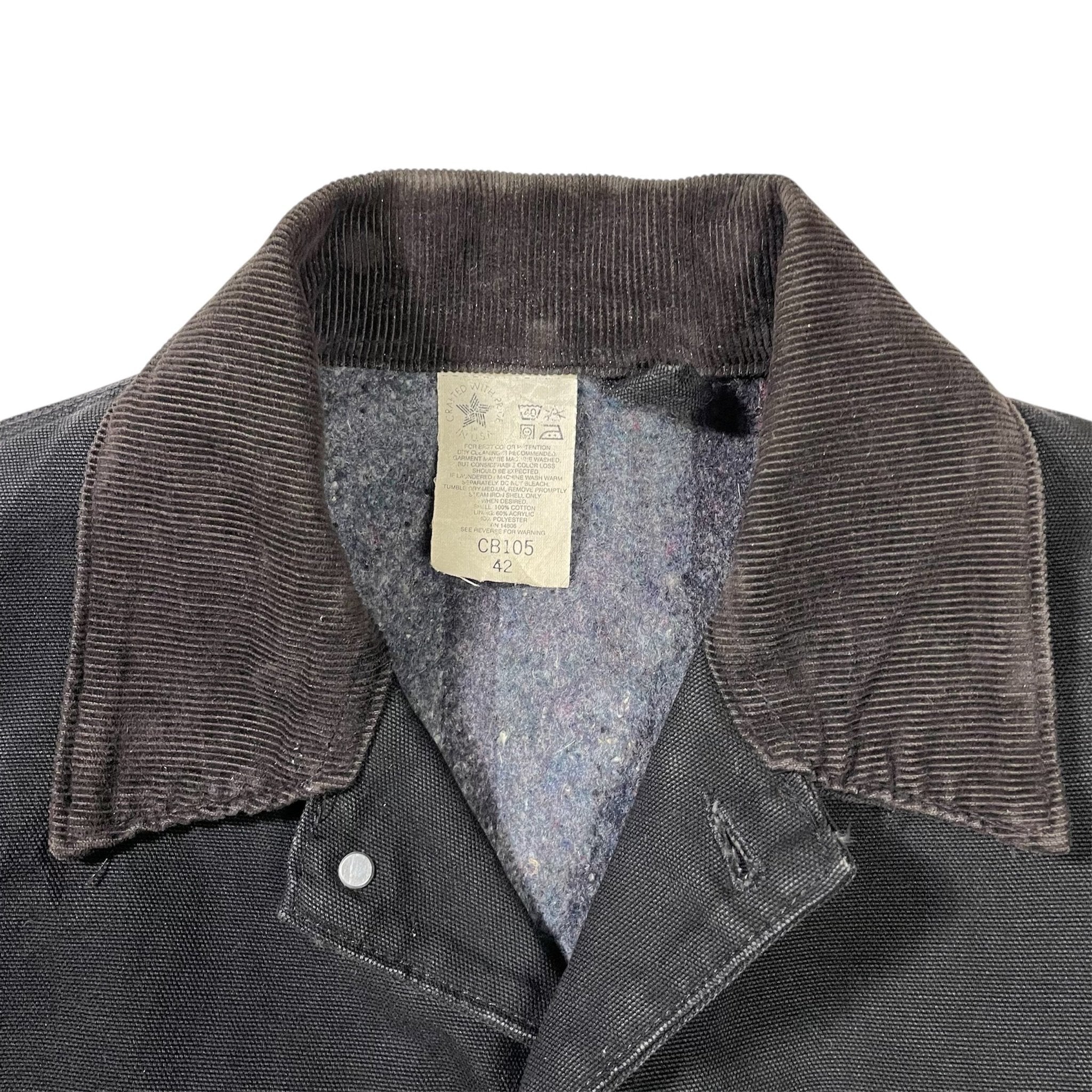 1990s Carhartt CB105 Blanket Lined Chore Jacket - M/L