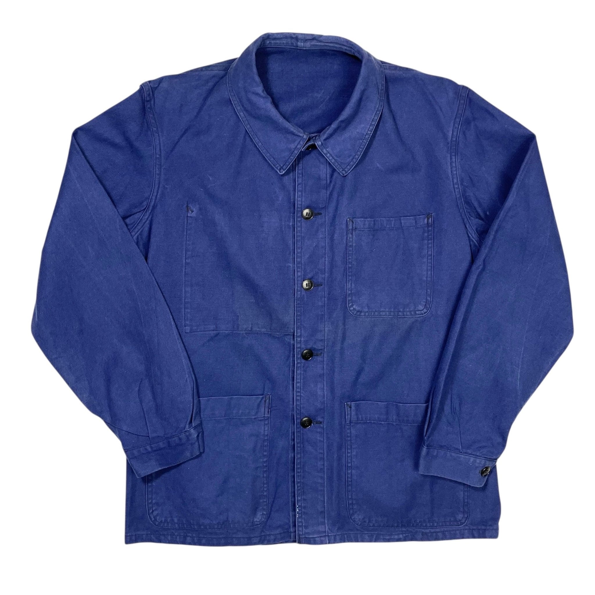 1950s French Twill Chore Jacket - Medium