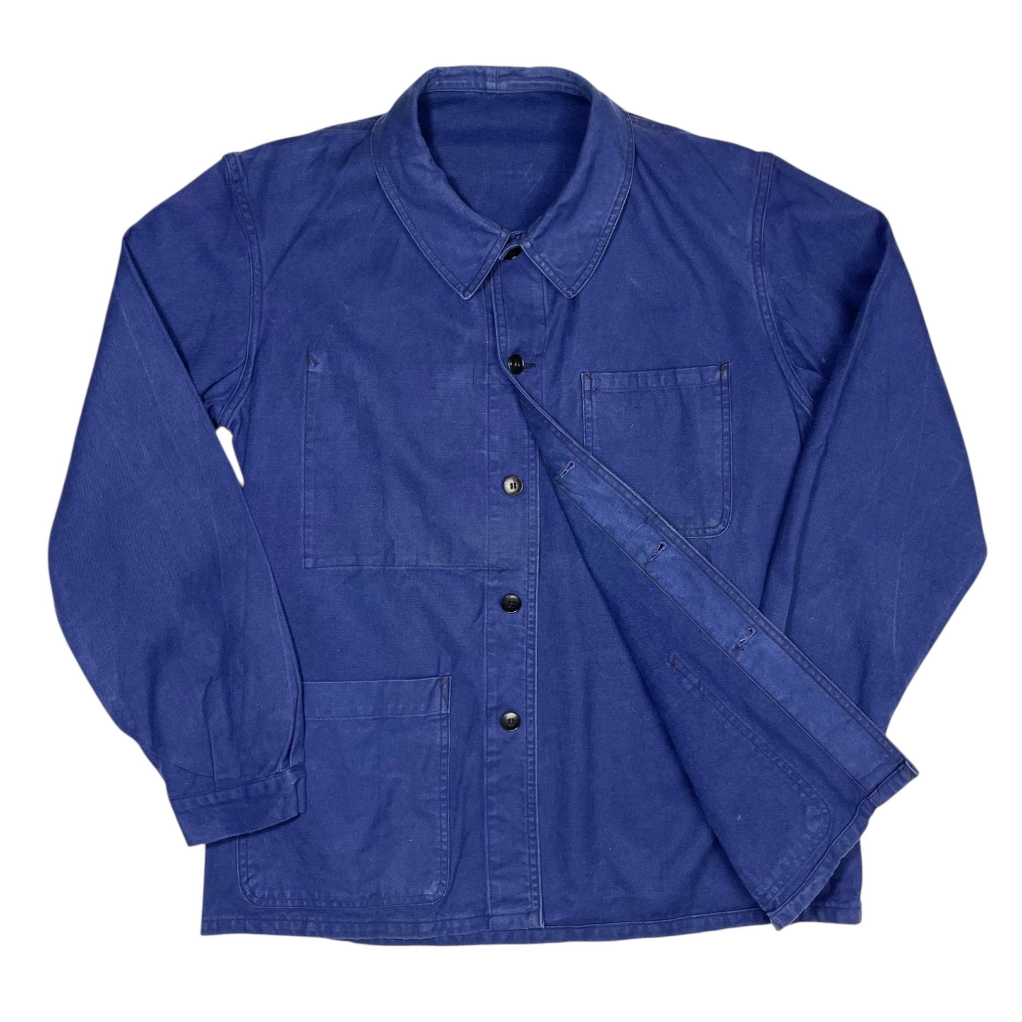 1950s French Twill Chore Jacket - Medium
