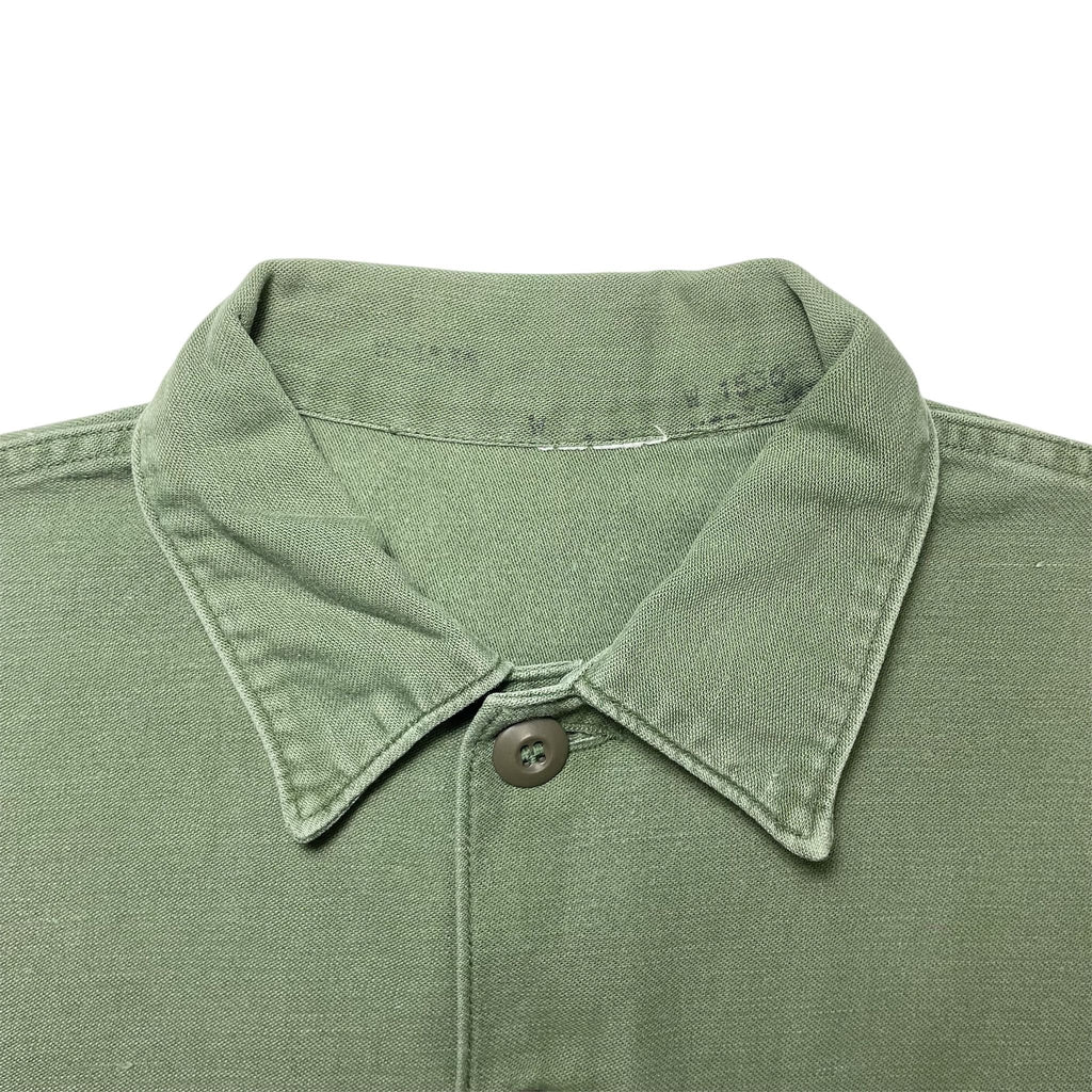1960s US Army OG-107 Fatigue Shirt - S/M