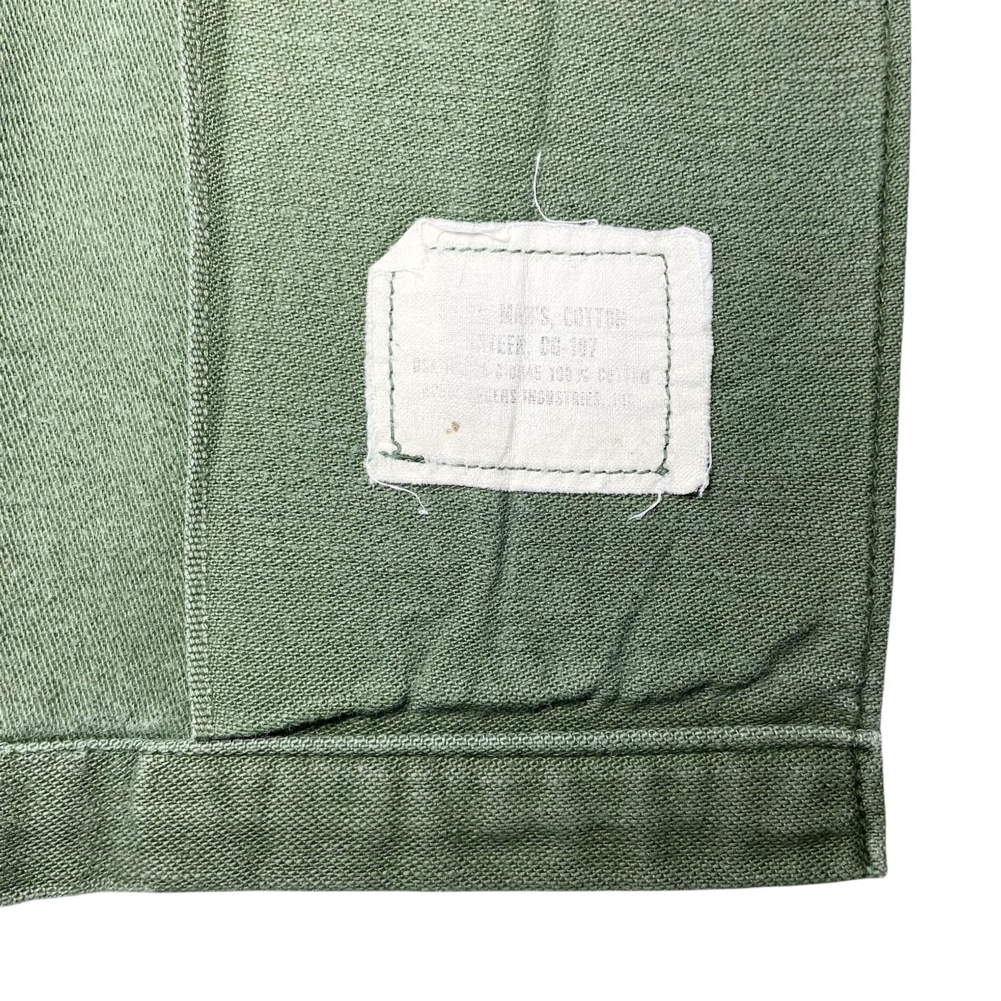 1960s US Army OG-107 Fatigue Shirt - S/M