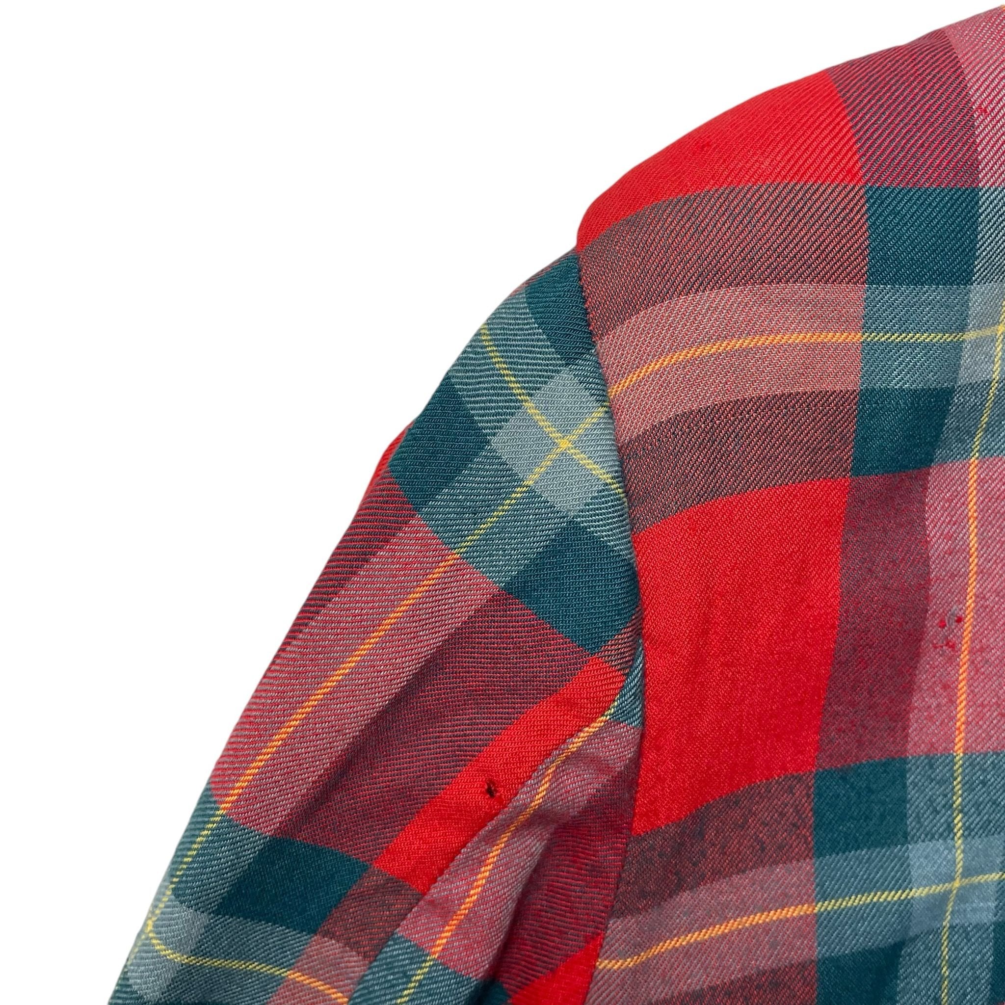 1950s Sears Plaid Ricky Jacket - Medium