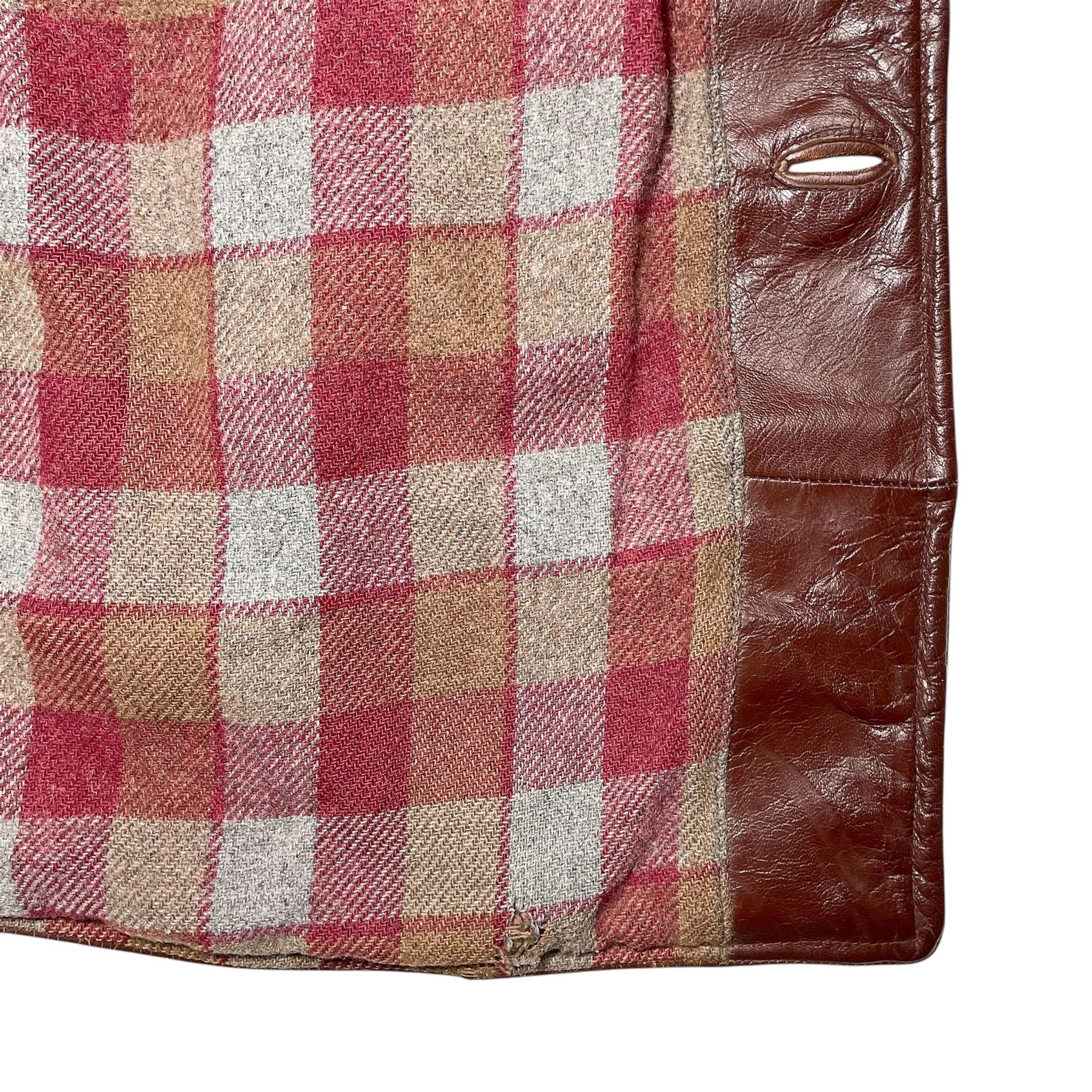 1930s Swedish Goatskin Leather Jacket - Medium