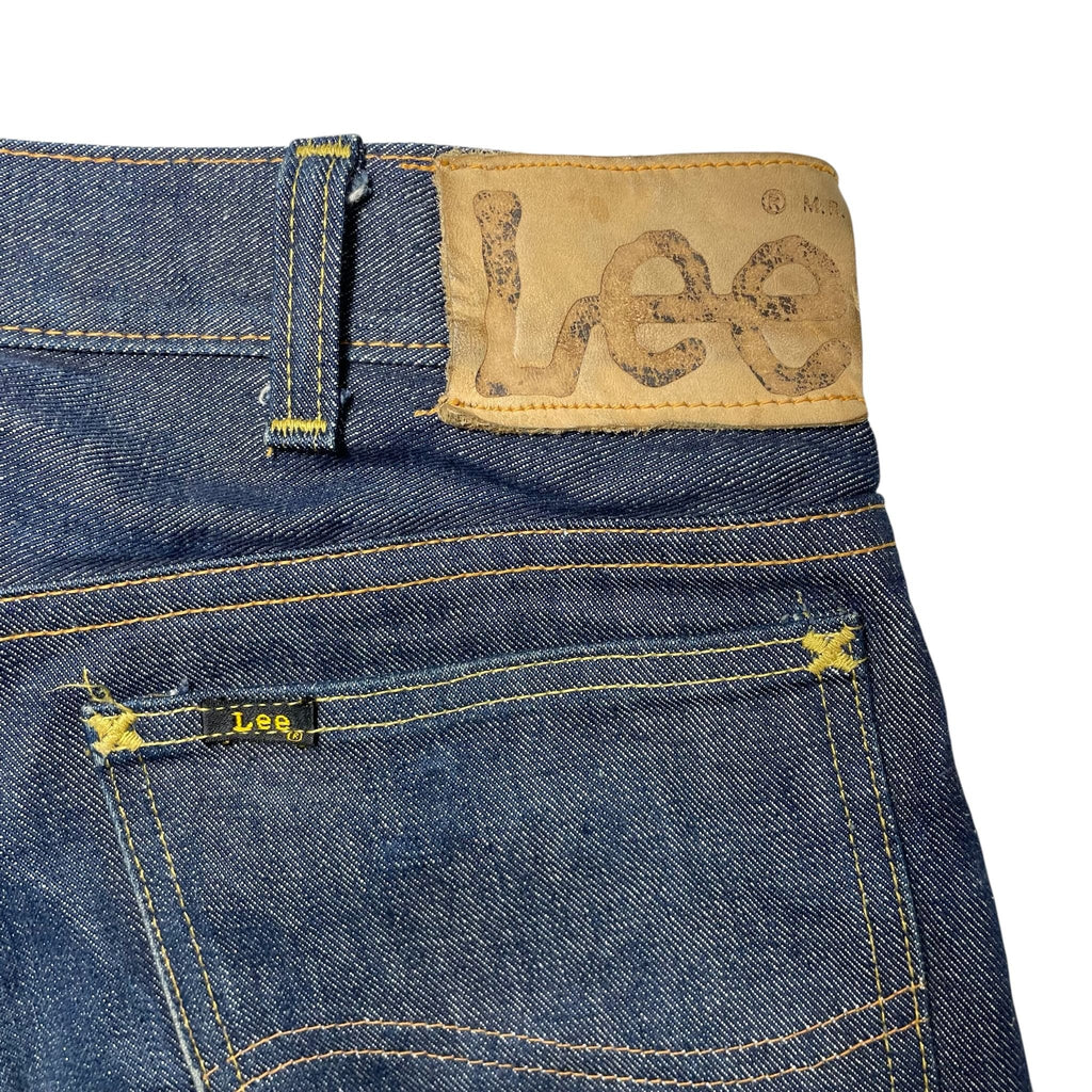 1960s Lee 101 Selvedge Denim - 32x33