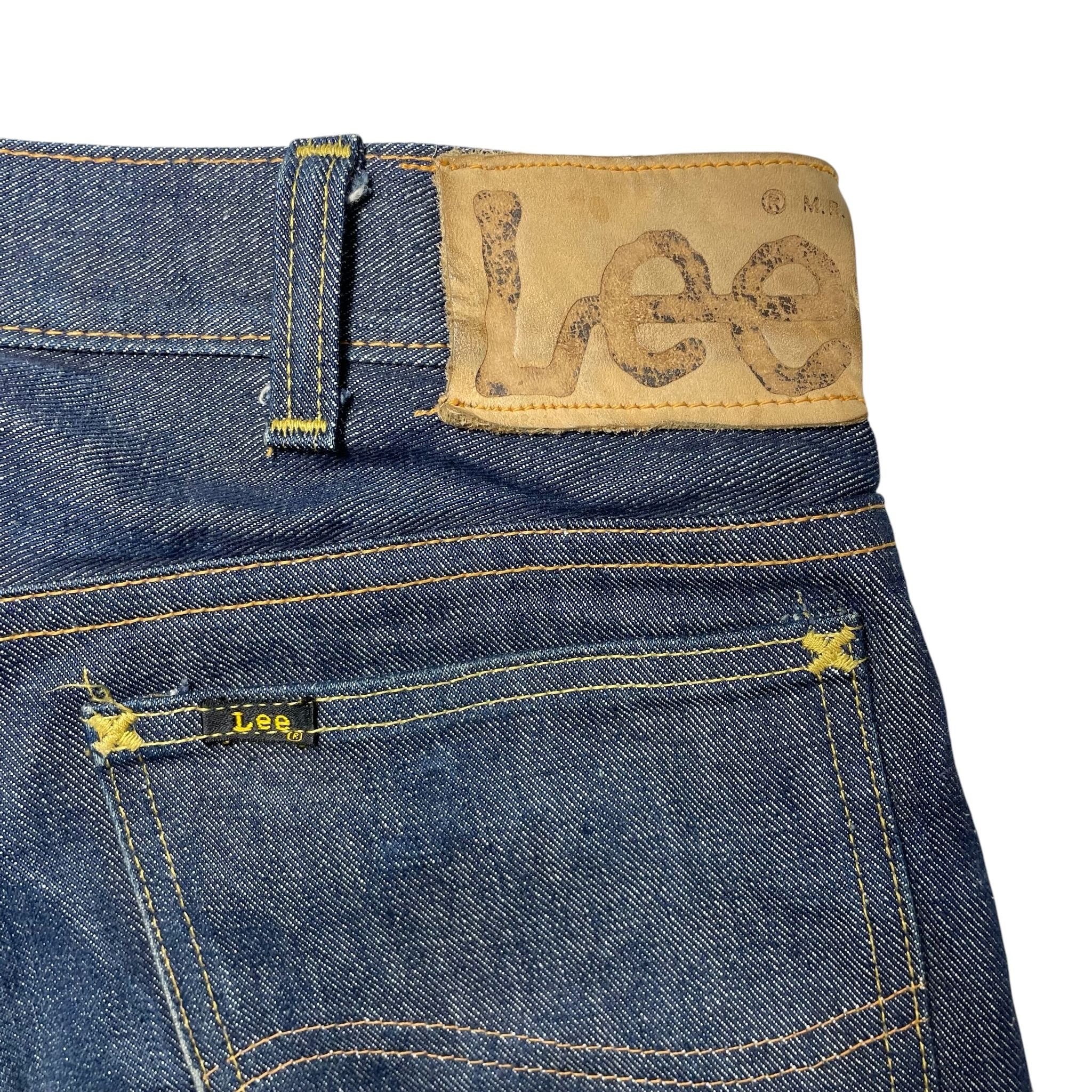 1960s Lee 101 Selvedge Denim - 32x33