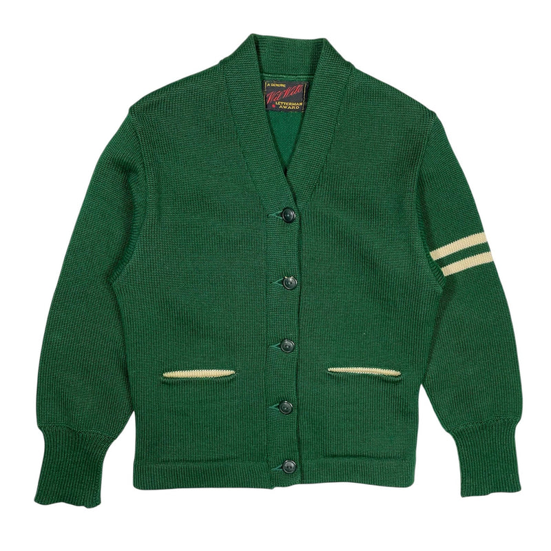 1950s Letterman Knit Cardigan - XS