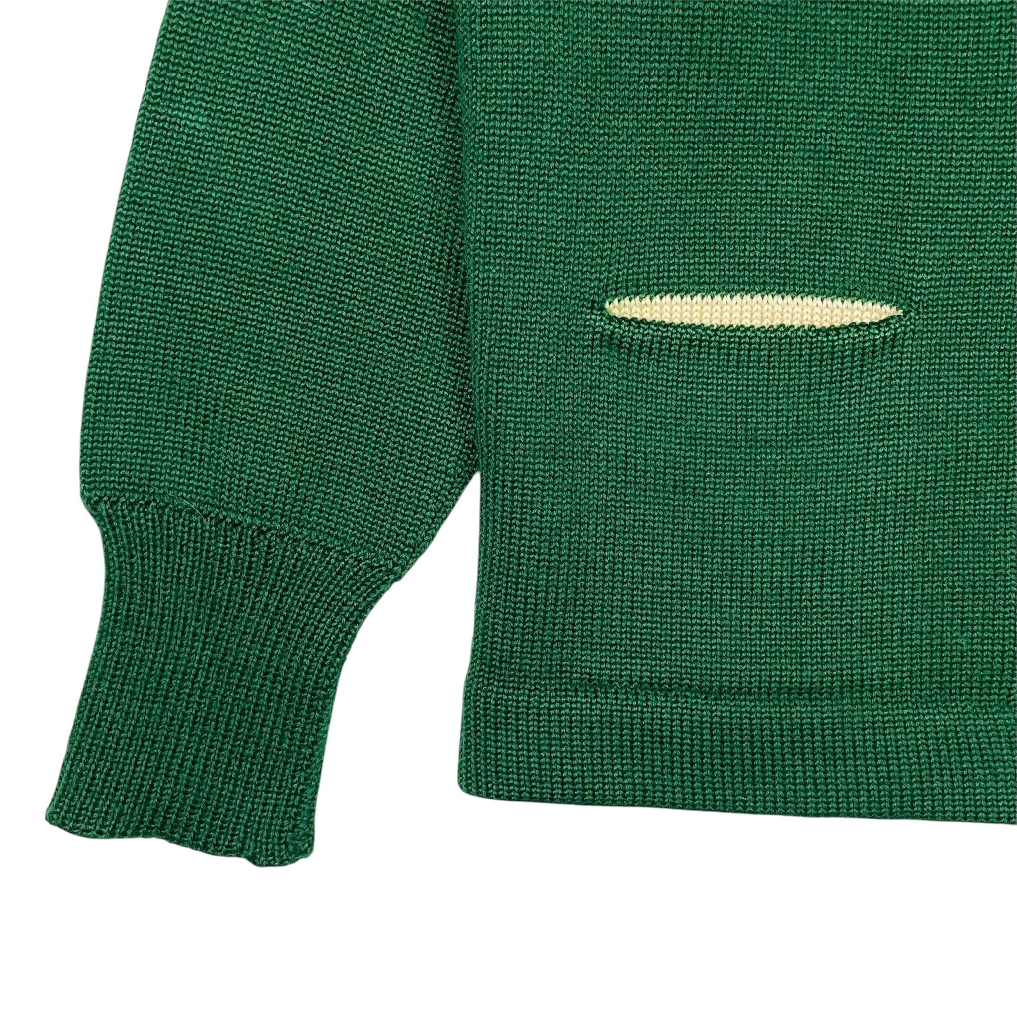 1950s Letterman Knit Cardigan - XS