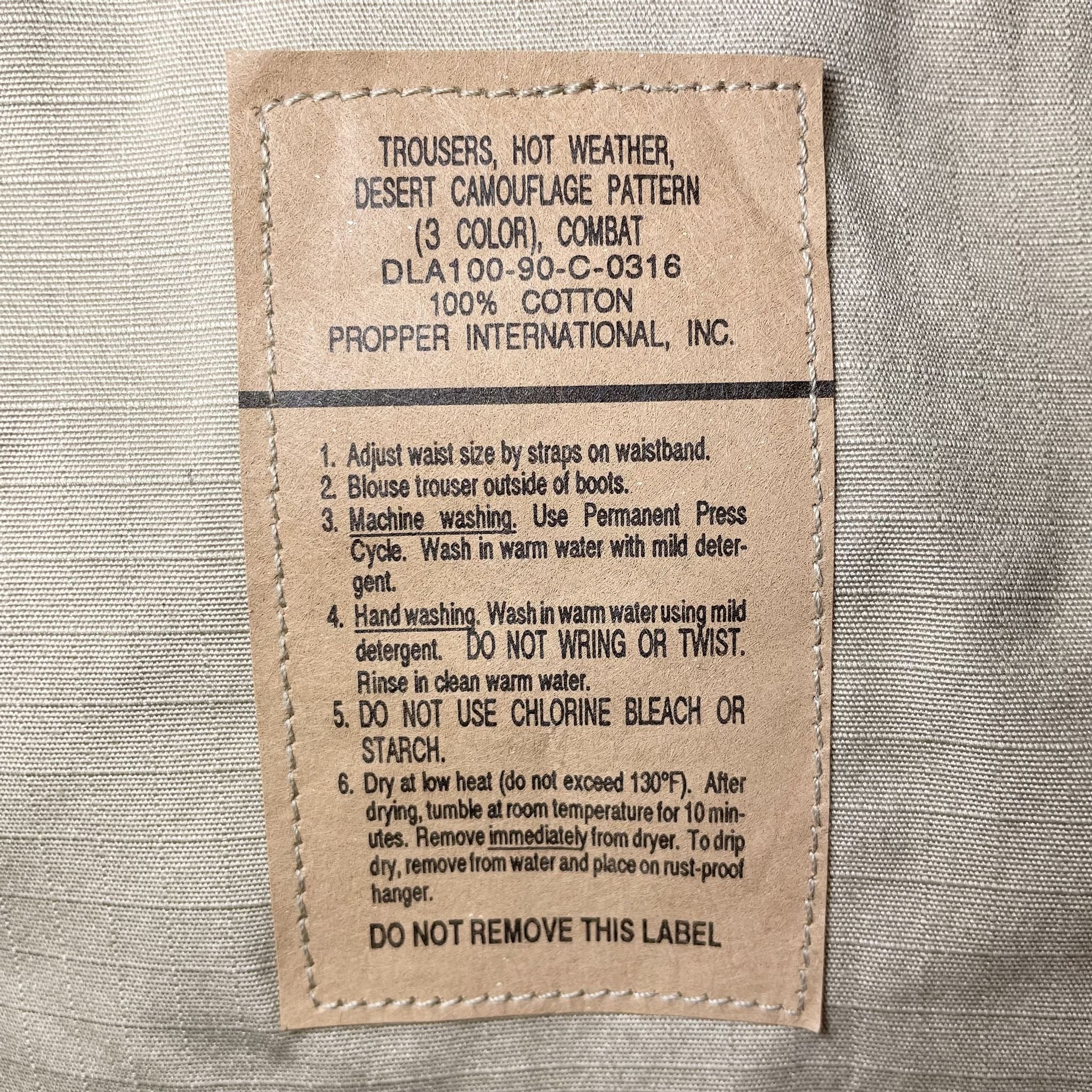 1990s US Army Desert Camo Cargo - 31x30