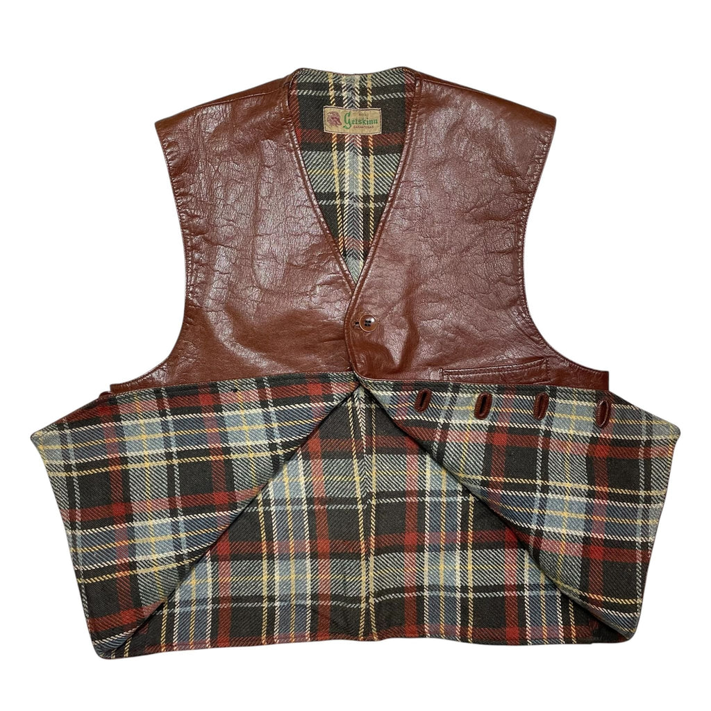 1940s Swedish Goatskin Vest - Small