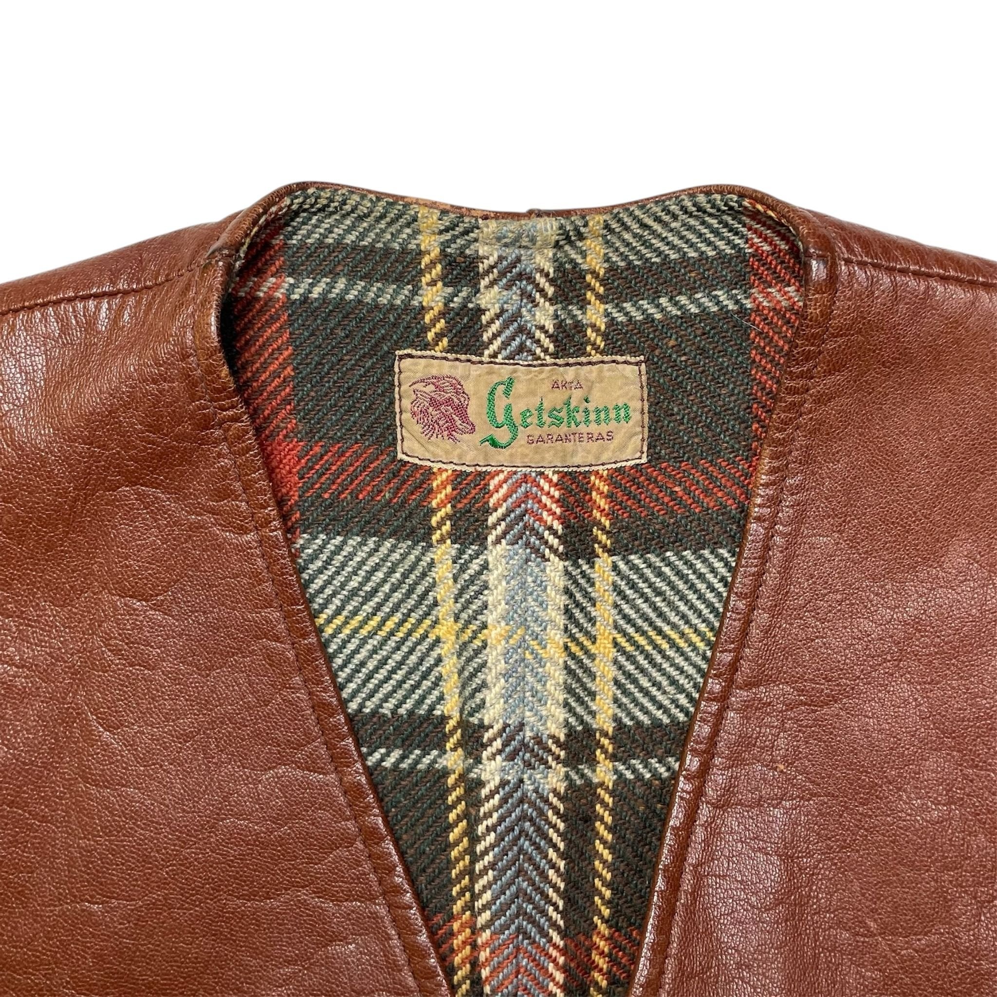1940s Swedish Goatskin Vest - Small