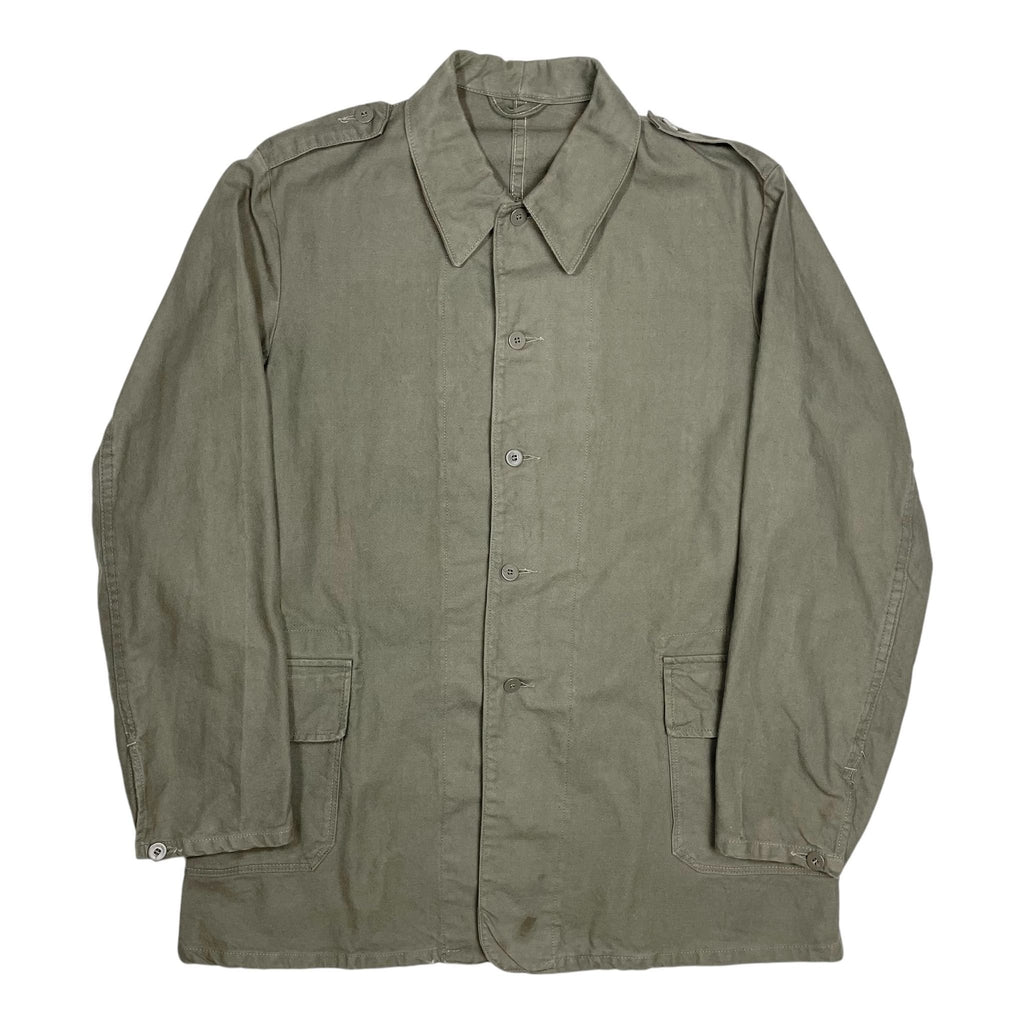1940s Swedish Army Chore Jacket - Large