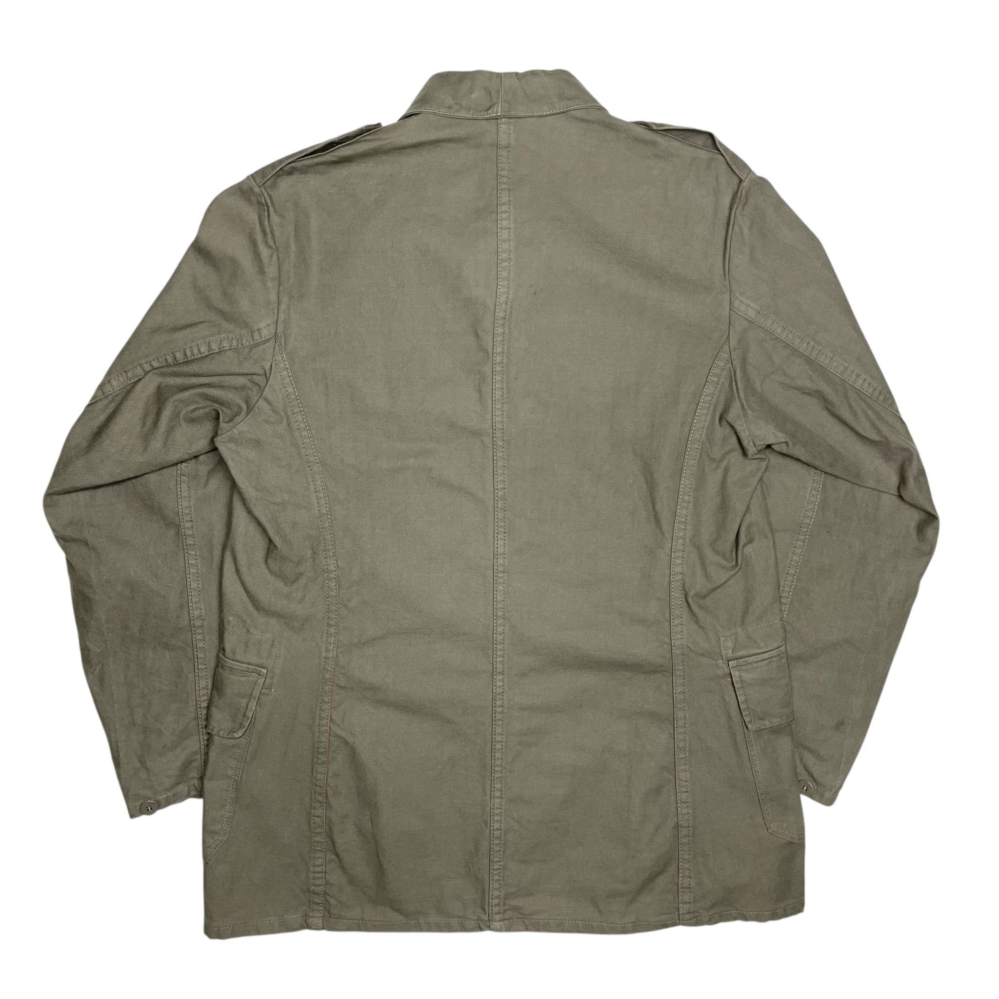 1940s Swedish Army Chore Jacket - Large