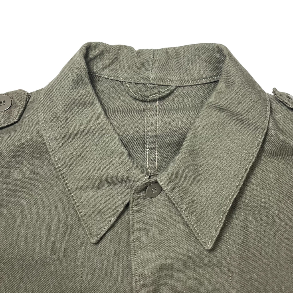 1940s Swedish Army Chore Jacket - Large