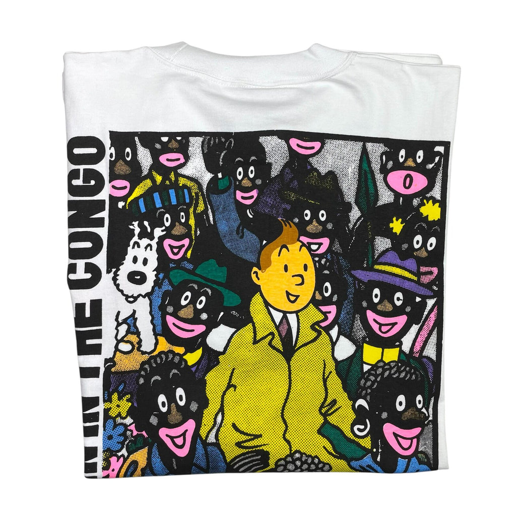 1990s Tintin In Congo Tee - XL