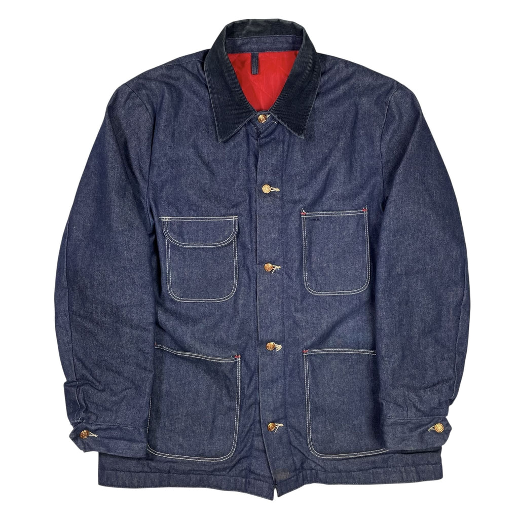 1970s Blue Bell Denim Chore Jacket - Large