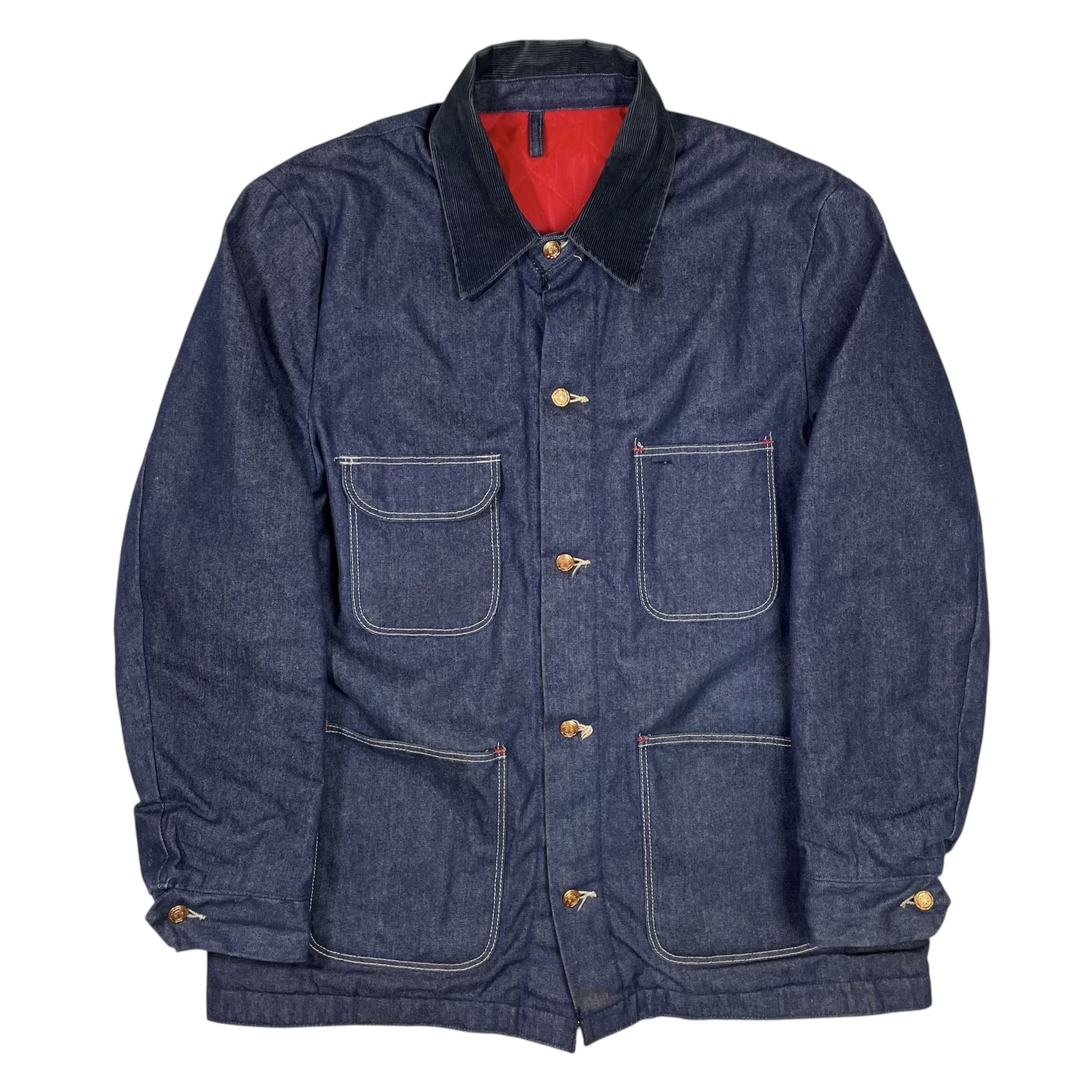 1970s Blue Bell Denim Chore Jacket - Large