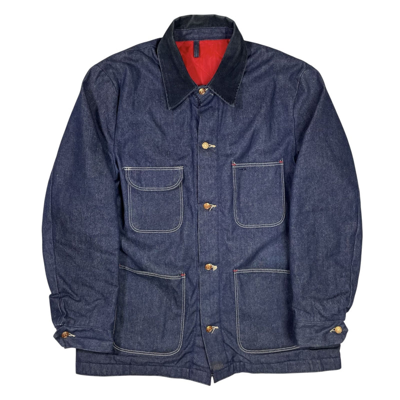 1970s Blue Bell Denim Chore Jacket - Large