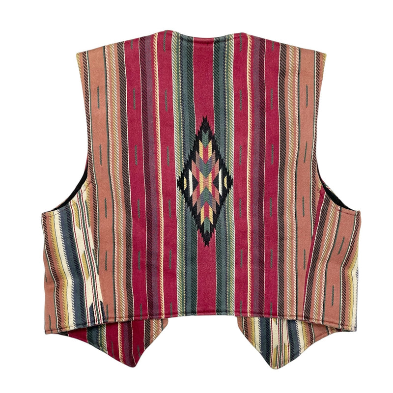 1980s Aztec Western Wool Vest - XS/S