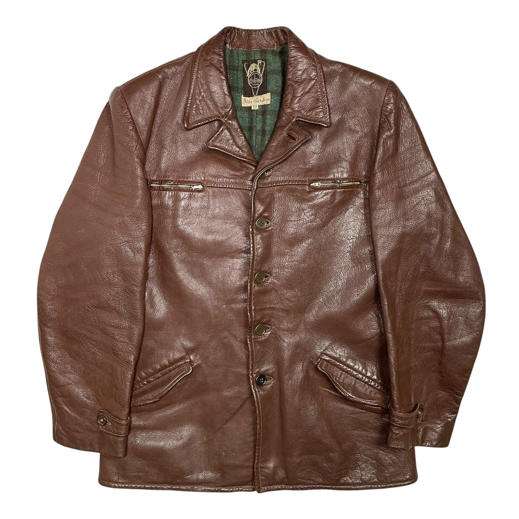 1940s Swedish Goatskin Jacket - M/L