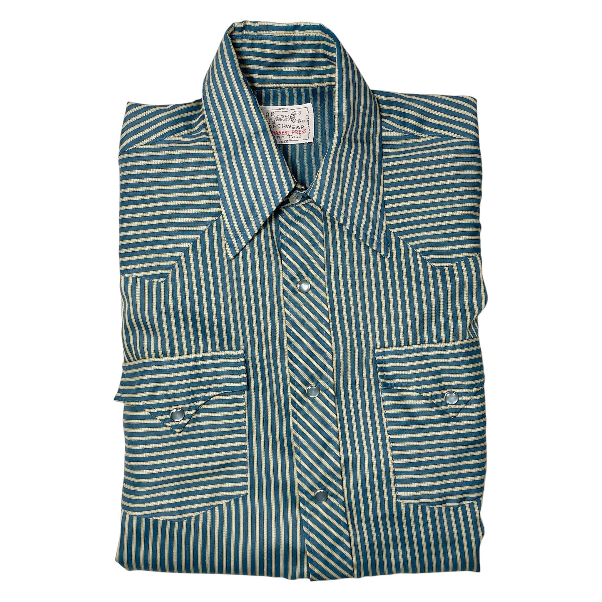 1960s HbarC Western Shirt - Medium