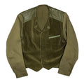 1940s Swedish Goatskin Gilet Hunting Jacket - Medium