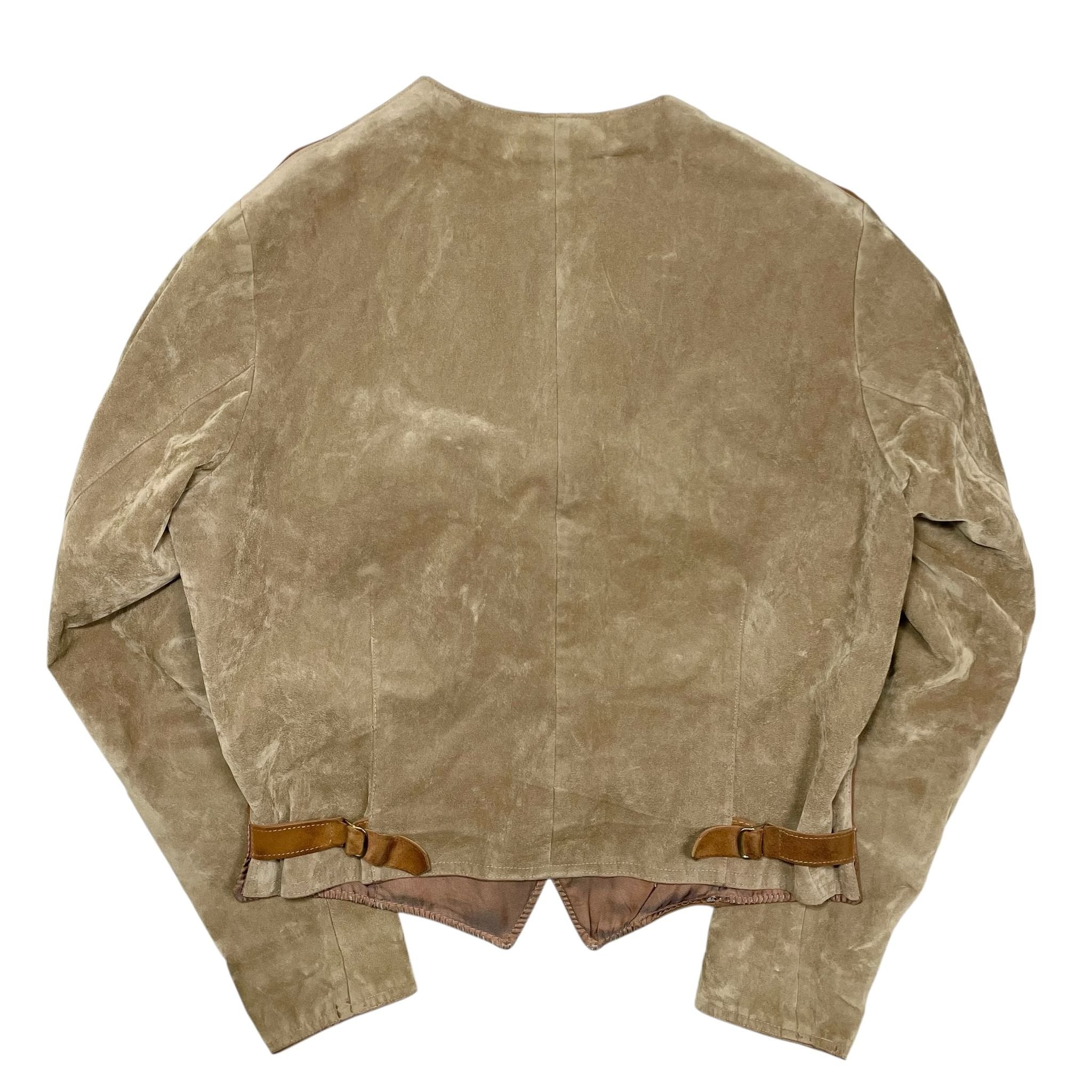 1950s Gilet Suede Jacket - S/M