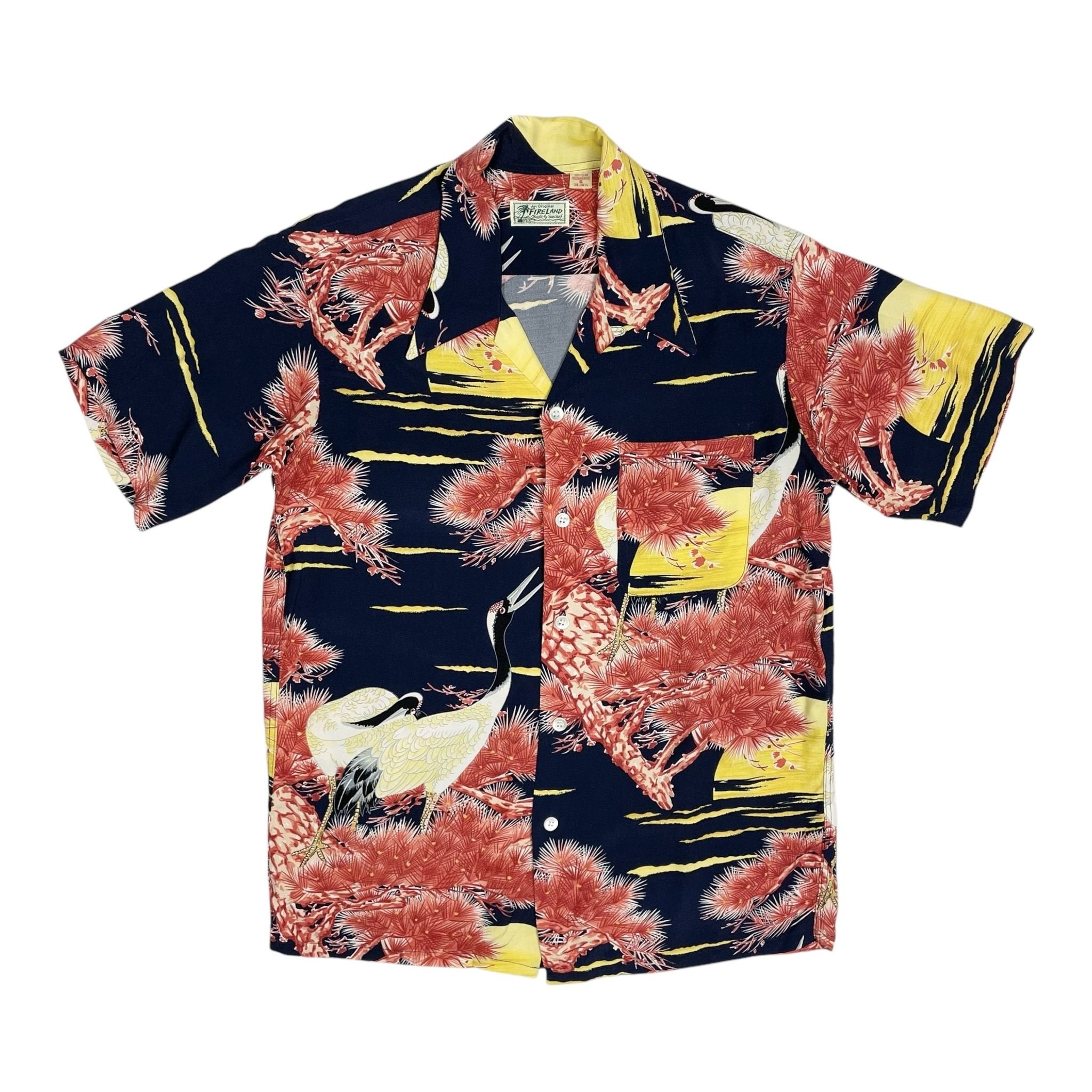 1940s Sun Surf Hawaiian Shirt - Small