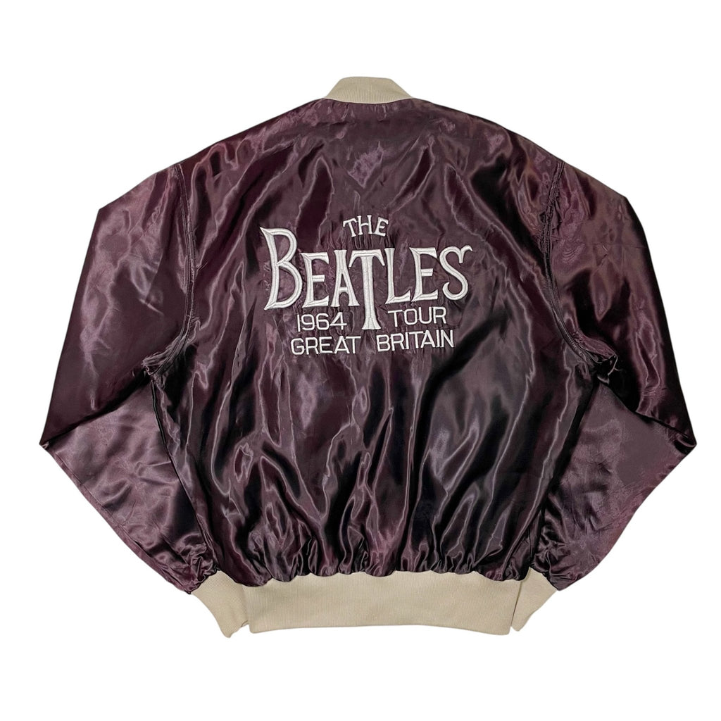 1970s The Beatles 1964 Tour Satin Jacket - S/M