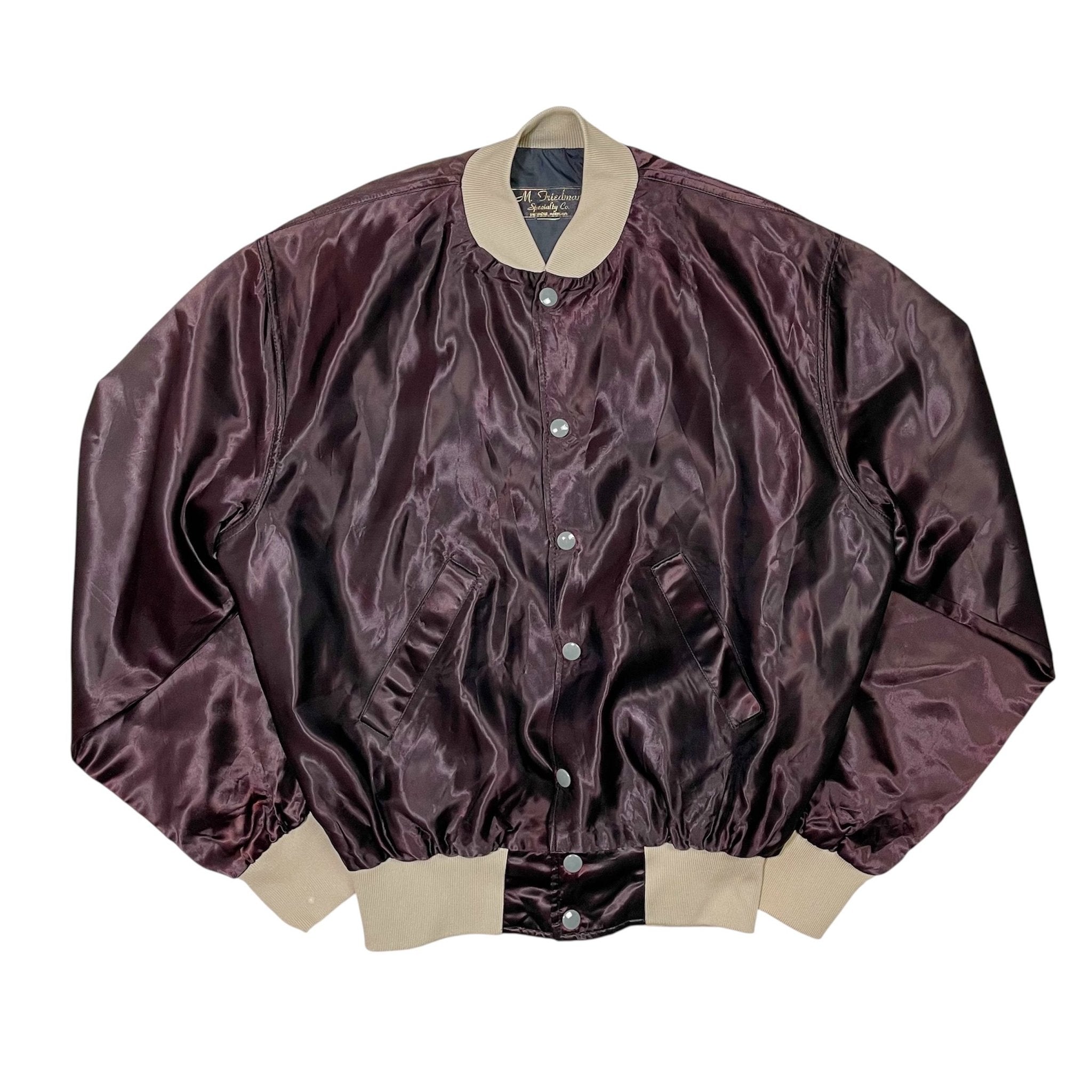 1970s The Beatles 1964 Tour Satin Jacket - S/M