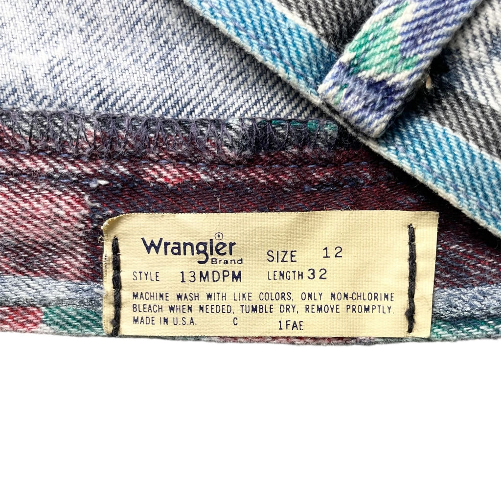 1980s Wrangler Aztec Denim - 30x29