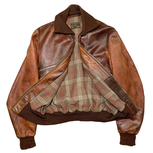 1940s Gustols Goatskin Jacket - Medium