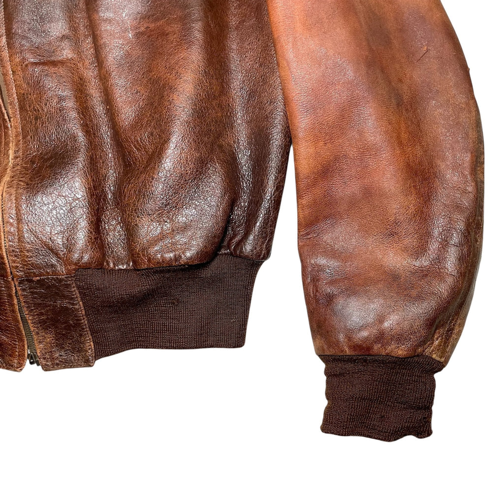 1940s Gustols Goatskin Jacket - Medium