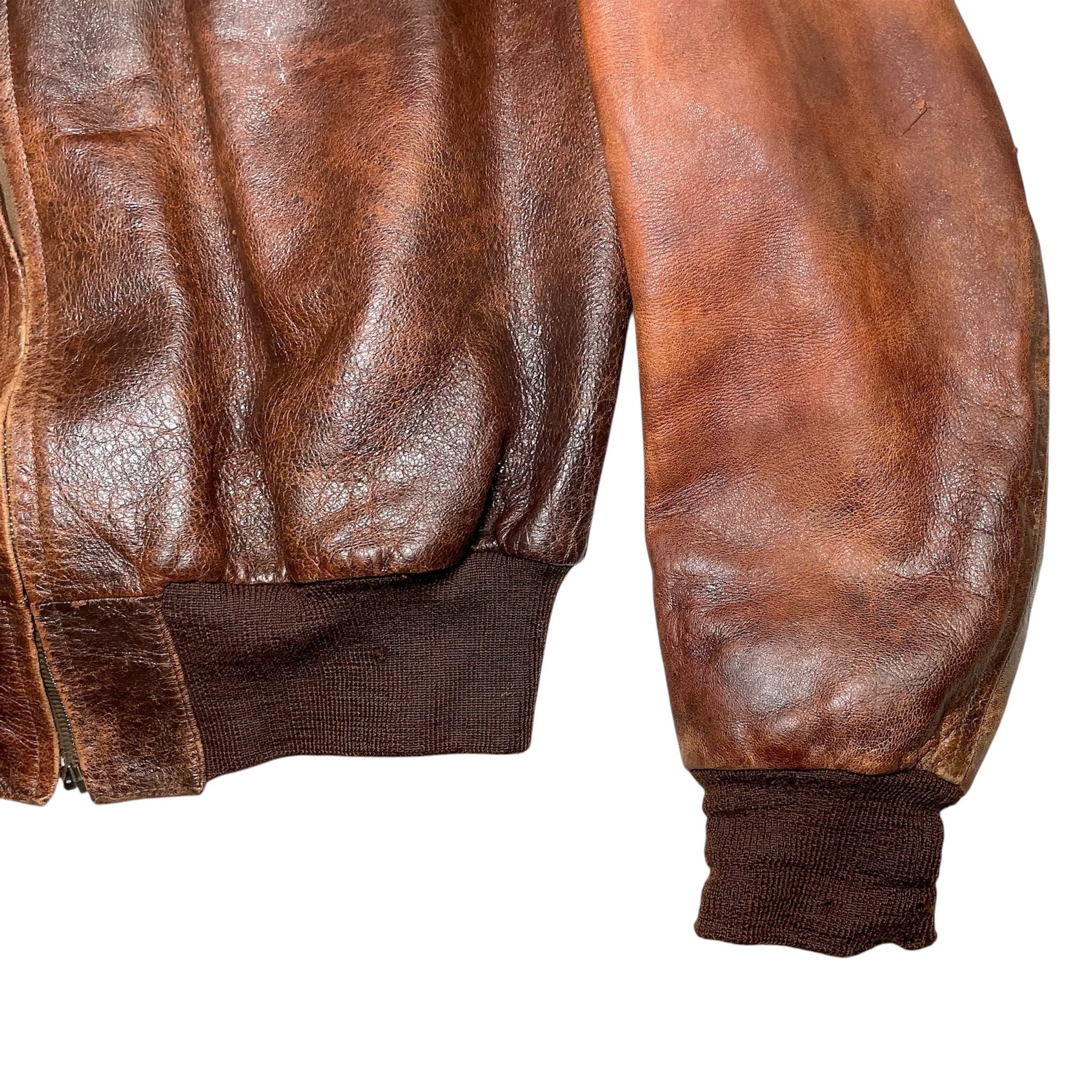 1940s Gustols Goatskin Jacket - Medium