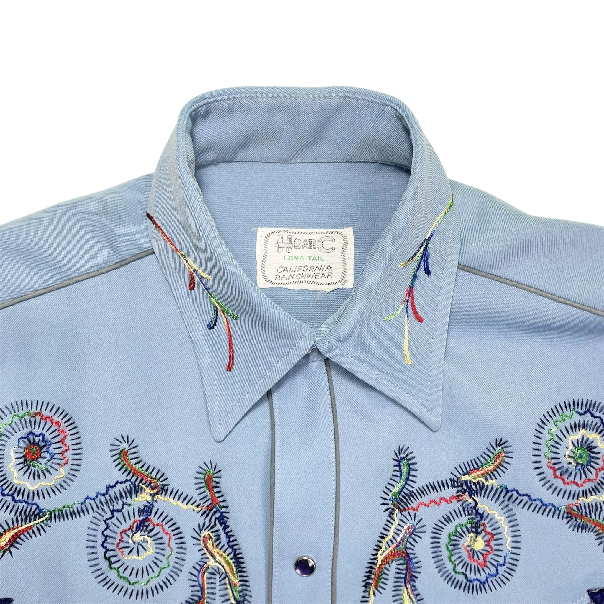 1970s HbarC California Ranchwear Shirt - M/L