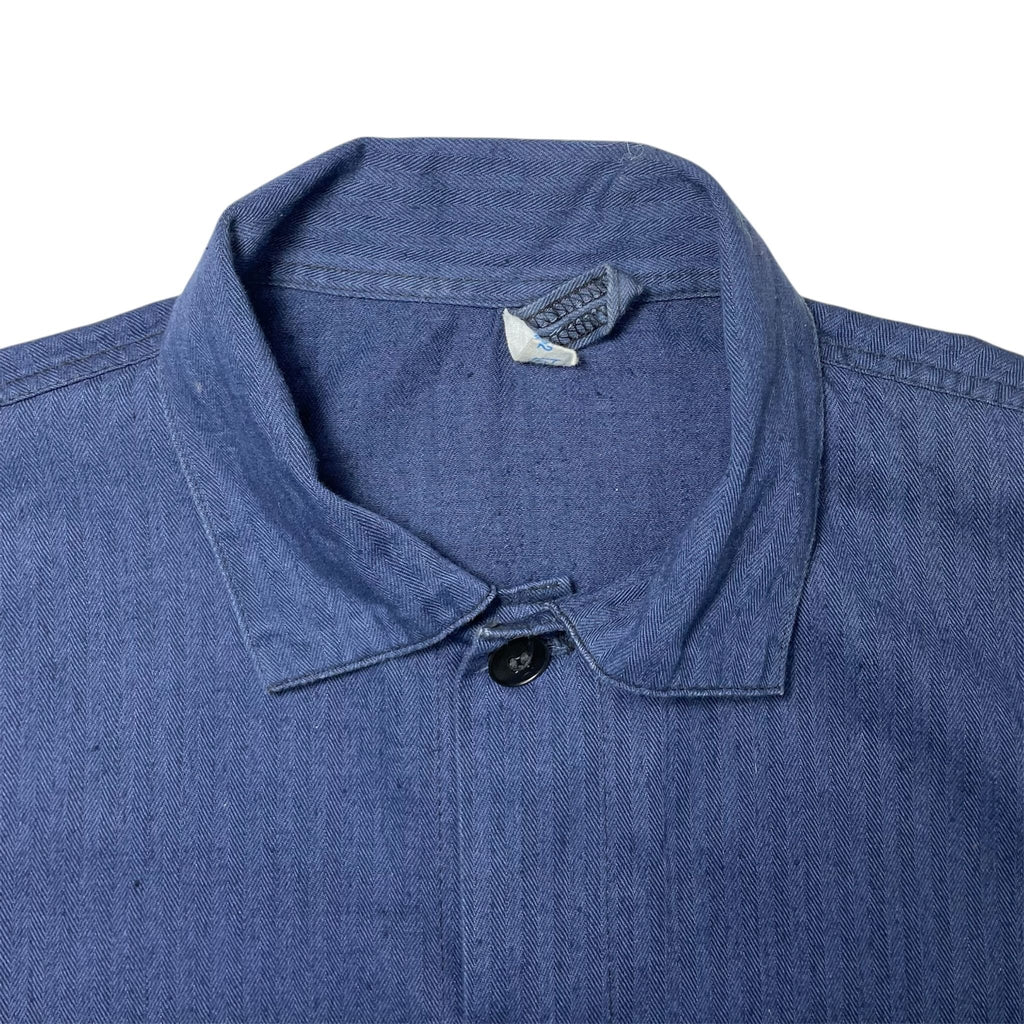 1980s Herringbone Twill Work Jacket - Medium