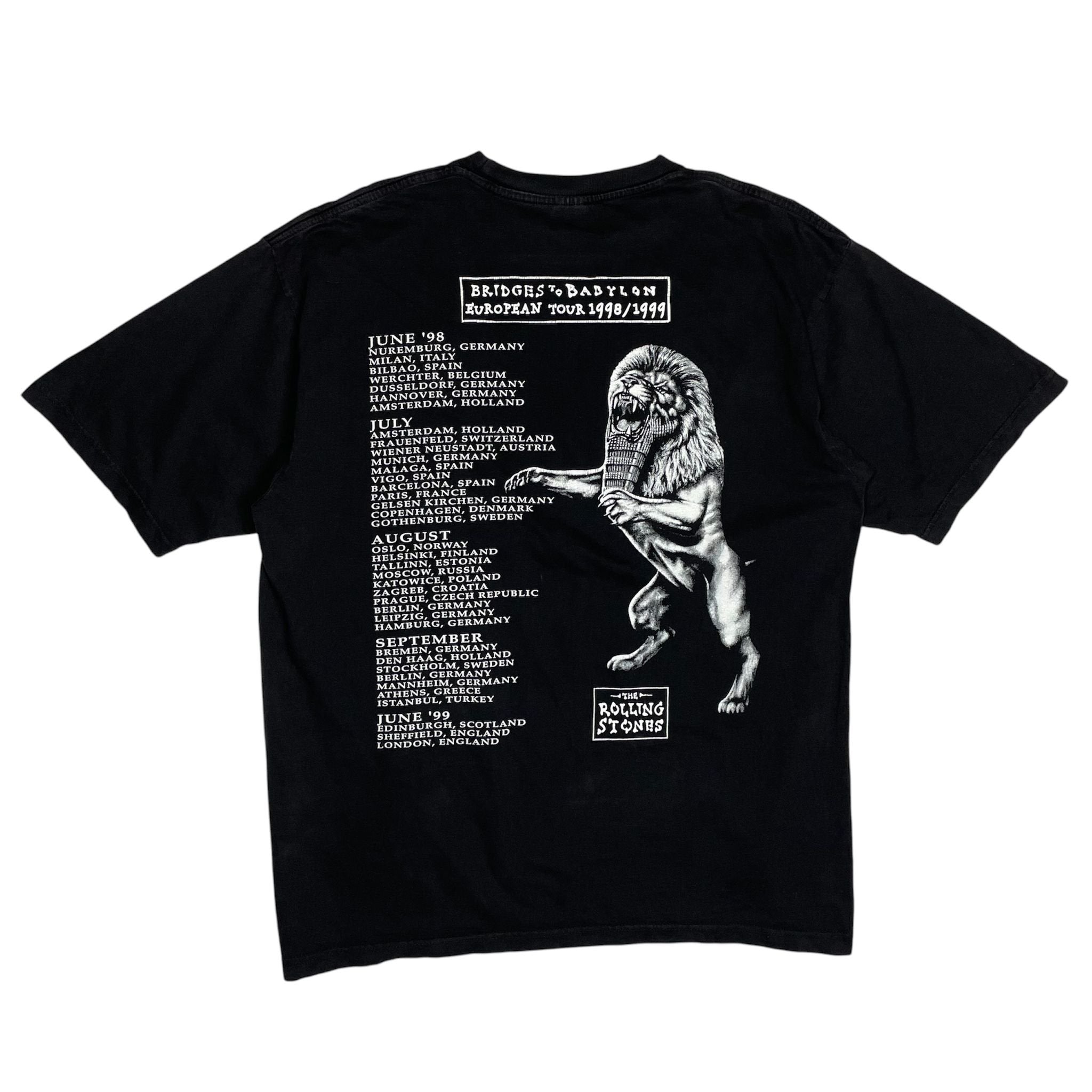 1990s The Rolling Stones Tour Tee - XL