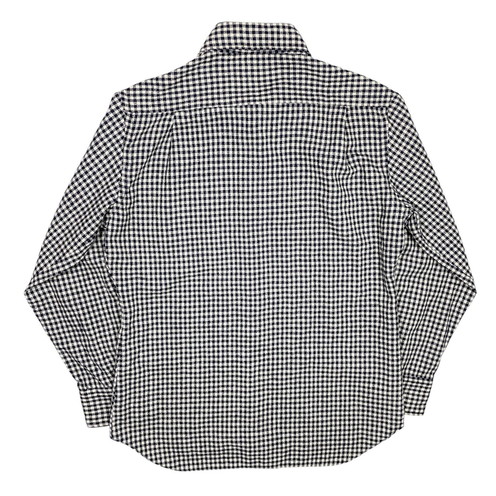 1970s Sears Check Flannel Shirt - Medium