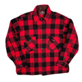 1950s Johnson Check Flannel Shirt - Medium