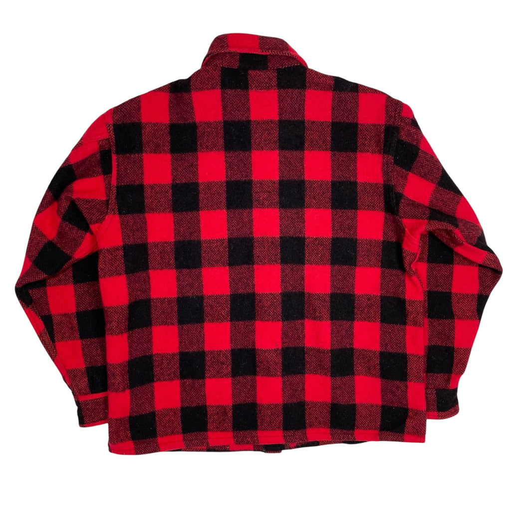 1950s Johnson Check Flannel Shirt - Medium