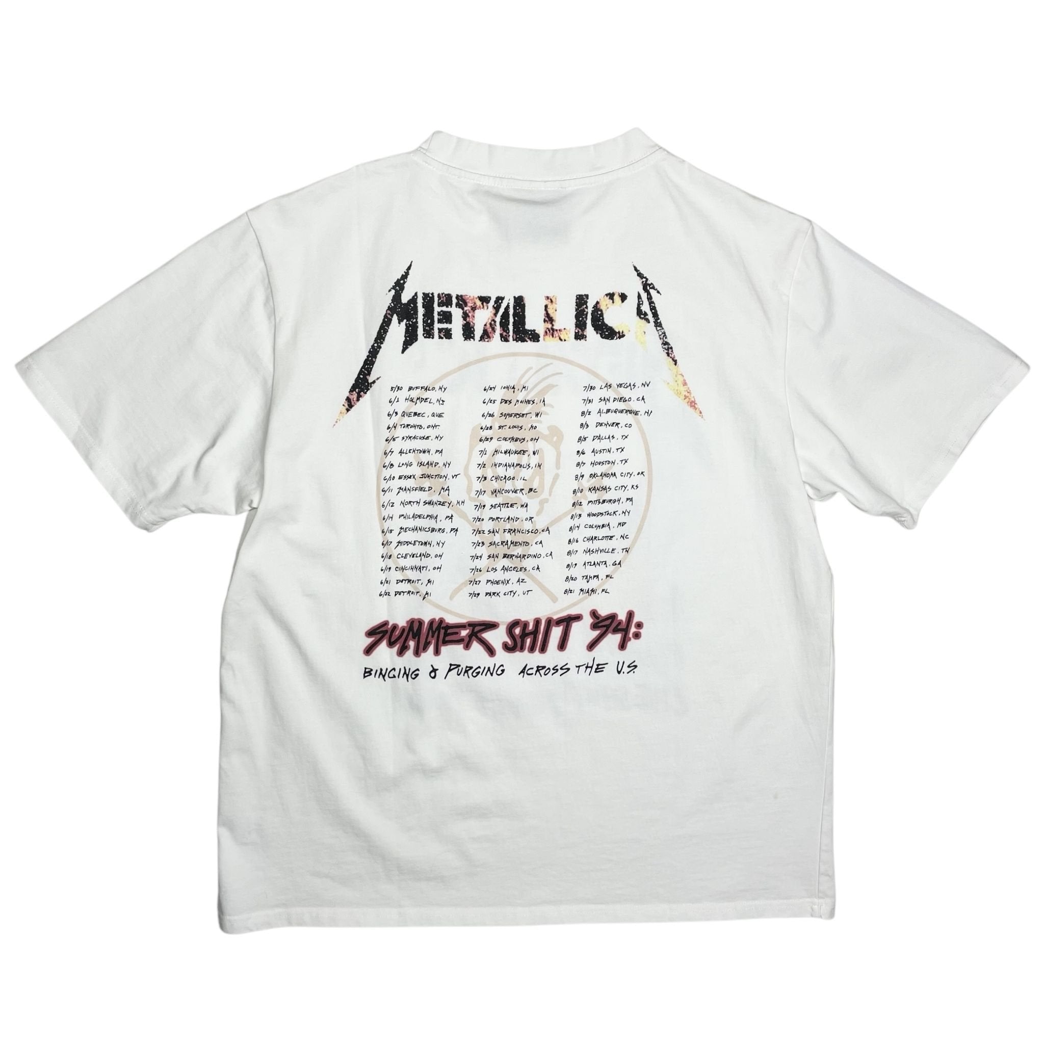 1990s Metallica Summer Shit Tour Tee - M/L