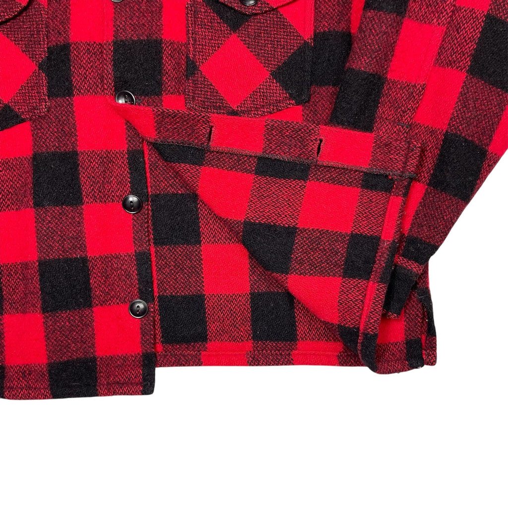 1950s Johnson Check Flannel Shirt - Medium