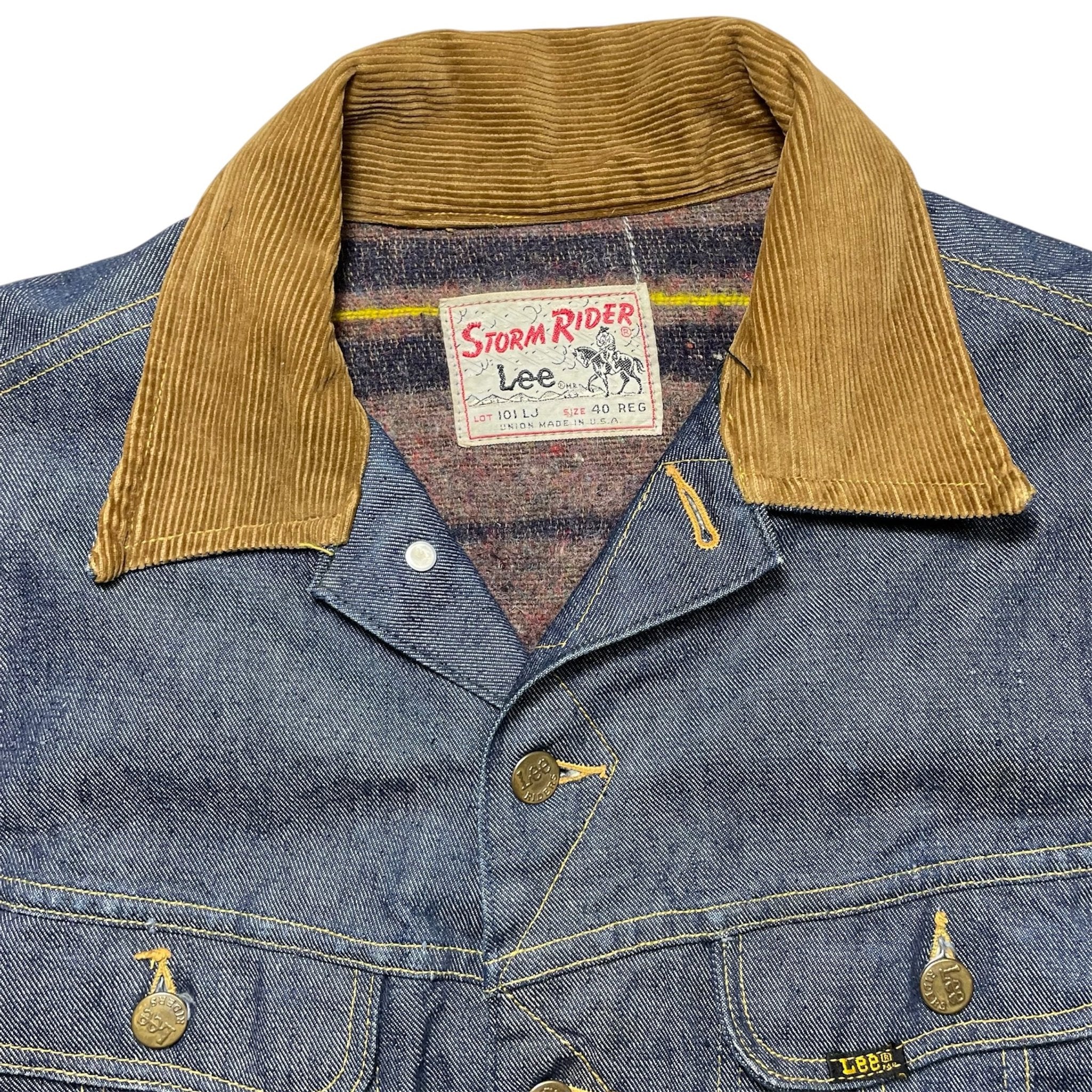 1970s Lee Storm Rider 101LJ Denim Jacket - Medium (40)