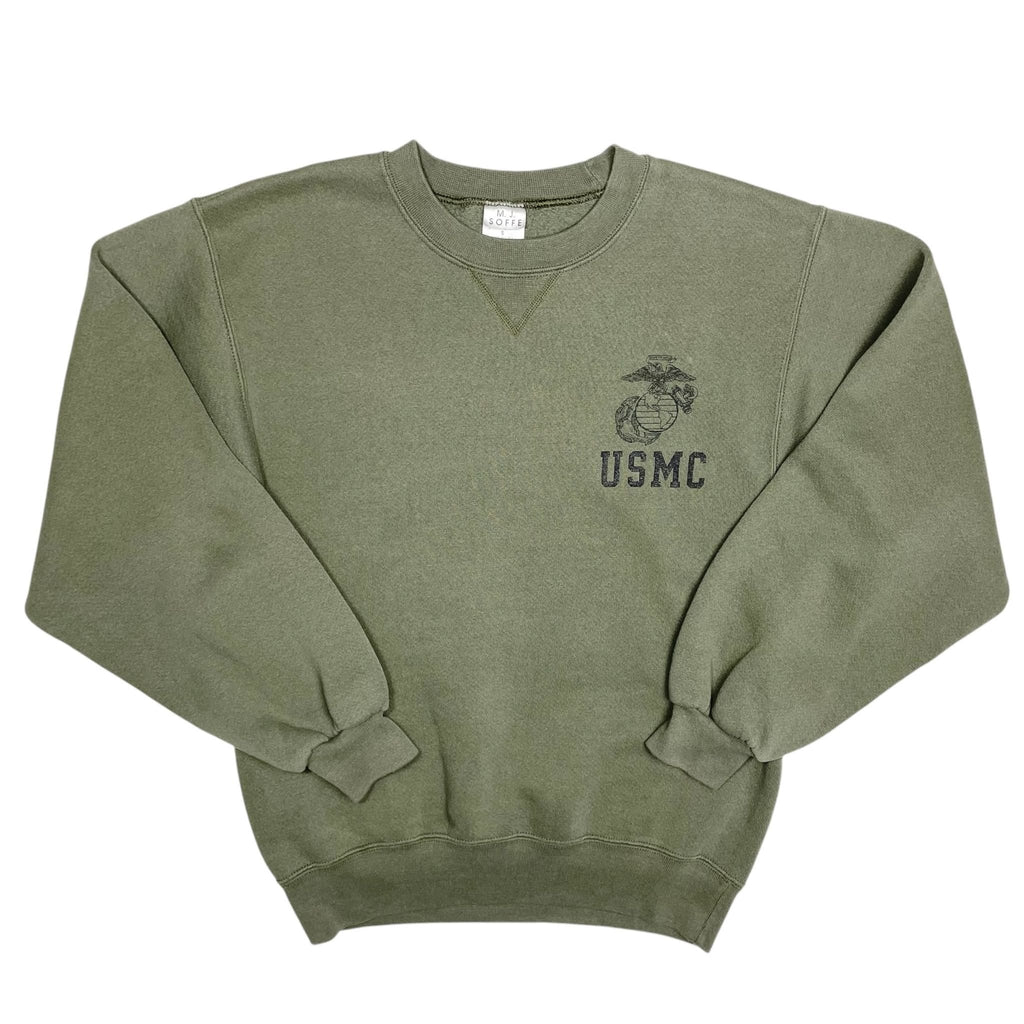 1990s US Marine Corps Sweatshirt - Small